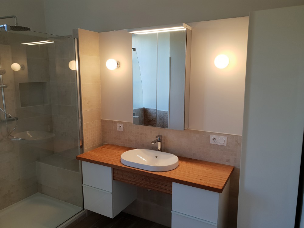 Rénovation d'une salle de bain à Carcassonne